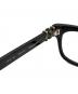 中古・古着 CHROME HEARTS (クロムハーツ) 眼鏡ﾌﾚｰﾑ ブラック：120000円