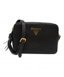 PRADA（プラダ）の古着「ショルダーバッグ」｜ブラック