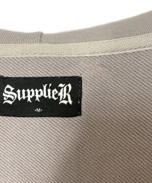 SUPPLIER（サプライヤー）SUPPLIER (サプライヤー) ジップパーカー グレー サイズ:Mの古着・服飾アイテム