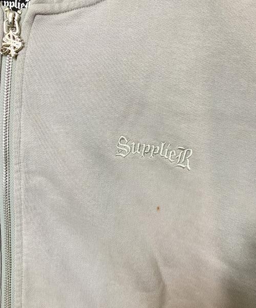 SUPPLIER（サプライヤー）SUPPLIER (サプライヤー) ジップパーカー グレー サイズ:Mの古着・服飾アイテム