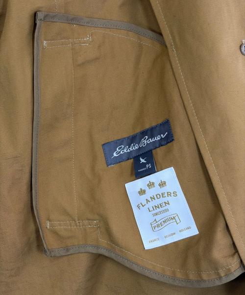 Eddie Bauer（エディーバウアー）Eddie Bauer (エディーバウアー) ステンカラーコート ブラウン サイズ:SIZE Sの古着・服飾アイテム