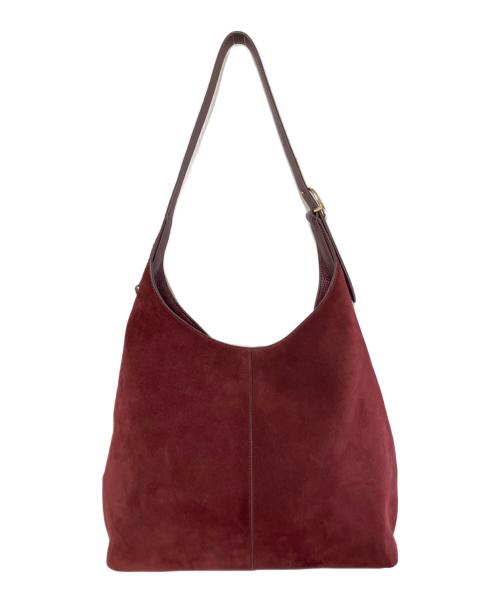 Kate Spade（ケイトスペード）Kate Spade (ケイトスペード) 454 ラージショルダーバッグ ワインレッドの古着・服飾アイテム