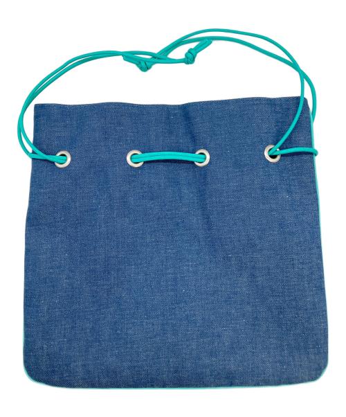 charmant sac（シャルマントサック）charmant sac (シャルマントサック) 巾着バッグ ネイビー 未使用品の古着・服飾アイテム