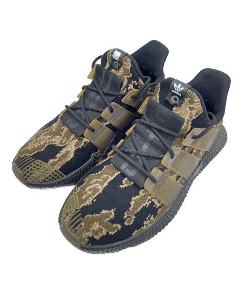 adidas（アディダス）adidas (アディダス) ローカットスニーカー ブラック×ブラウン サイズ:26.5cmの古着・服飾アイテム