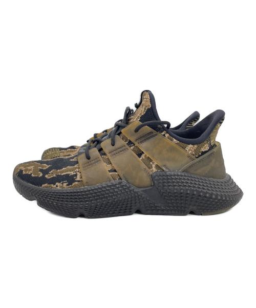 adidas（アディダス）adidas (アディダス) ローカットスニーカー ブラック×ブラウン サイズ:26.5cmの古着・服飾アイテム