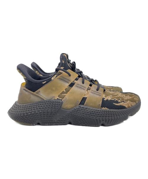 adidas（アディダス）adidas (アディダス) ローカットスニーカー ブラック×ブラウン サイズ:26.5cmの古着・服飾アイテム