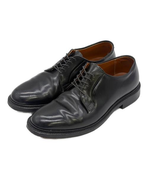 Alden（オールデン）ALDEN (オールデン) プレーントゥシューズ ブラック サイズ:SIZE 9C/A(27)の古着・服飾アイテム
