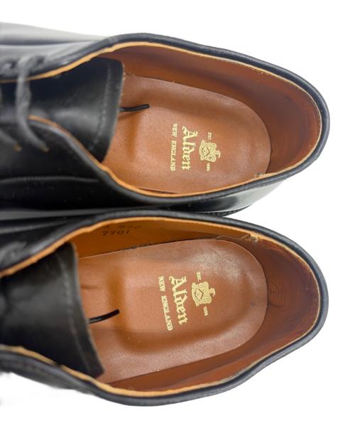 Alden（オールデン）ALDEN (オールデン) プレーントゥシューズ ブラック サイズ:SIZE 9C/A(27)の古着・服飾アイテム