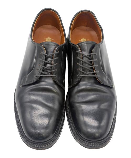 Alden（オールデン）ALDEN (オールデン) プレーントゥシューズ ブラック サイズ:SIZE 9C/A(27)の古着・服飾アイテム
