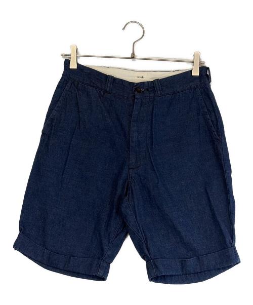 WAREHOUSE（ウエアハウス）WAREHOUSE (ウエアハウス) デニムショートパンツ インディゴ サイズ:SIZE 76cm (W30)（M)の古着・服飾アイテム
