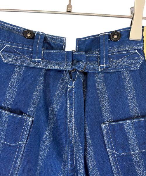Heller's cafe（ヘラーズカフェ）HELLER'S CAFE (ヘラーズカフェ) クロップドパンツ インディゴ サイズ:SIZE 76cm (W30)の古着・服飾アイテム