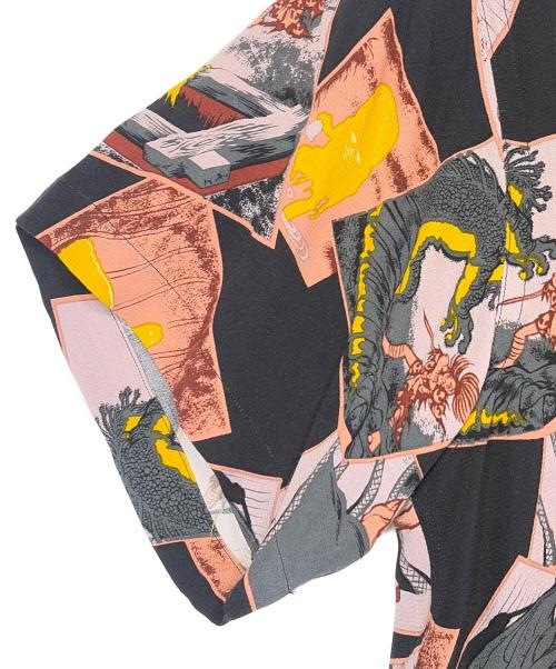 Dry Bones（ドライボーンズ）Dry bones (ドライボーンズ) アロハシャツ ブラック サイズ:SIZE Mの古着・服飾アイテム