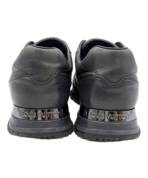 LOUIS VUITTON（ルイ ヴィトン）LOUIS VUITTON (ルイ ヴィトン) ローカットスニーカー ブラック サイズ:SIZE 7 1/2（26cm）の古着・服飾アイテム