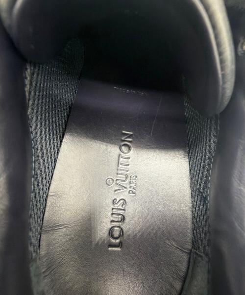 LOUIS VUITTON（ルイ ヴィトン）LOUIS VUITTON (ルイ ヴィトン) ローカットスニーカー ブラック サイズ:SIZE 7 1/2（26cm）の古着・服飾アイテム