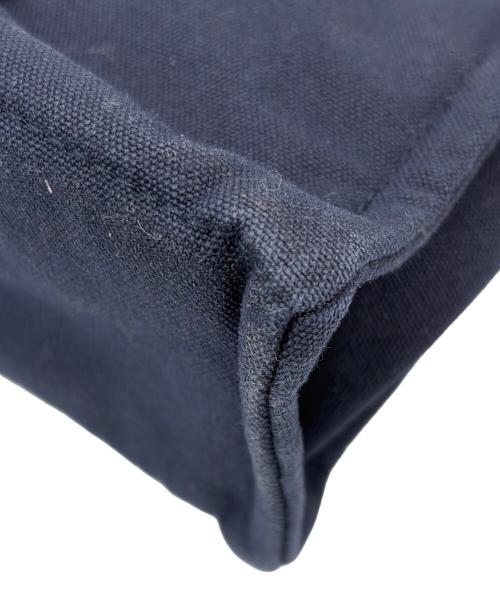 HERMES（エルメス）HERMES (エルメス) トートバッグ ネイビー×ブラウンの古着・服飾アイテム