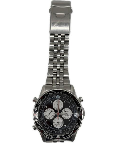 SEIKO（セイコー）SEIKO (セイコー) 腕時計 ブラックの古着・服飾アイテム