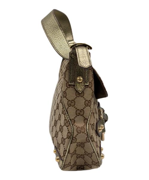 GUCCI（グッチ）GUCCI (グッチ) ショルダーバッグ ブラウンの古着・服飾アイテム