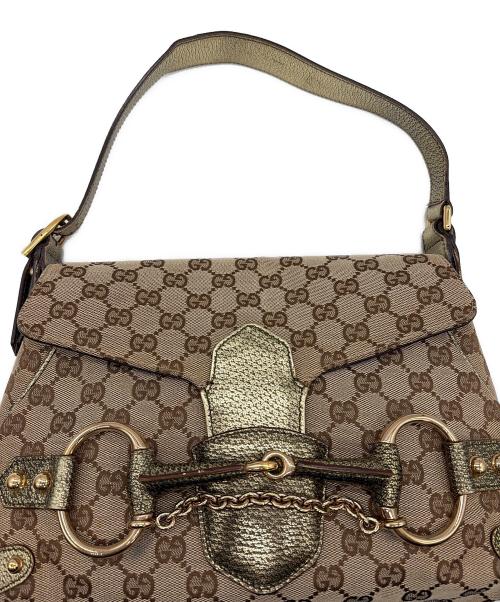 GUCCI（グッチ）GUCCI (グッチ) ショルダーバッグ ブラウンの古着・服飾アイテム