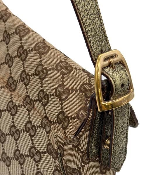 GUCCI（グッチ）GUCCI (グッチ) ショルダーバッグ ブラウンの古着・服飾アイテム