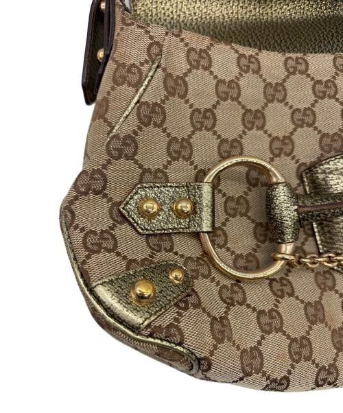 GUCCI（グッチ）GUCCI (グッチ) ショルダーバッグ ブラウンの古着・服飾アイテム