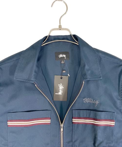 stussy（ステューシー）stussy (ステューシー) ワークジャケット ネイビー サイズ:Sの古着・服飾アイテム