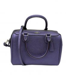 COACH（コーチ）の古着「ハンドバッグ」｜パープル