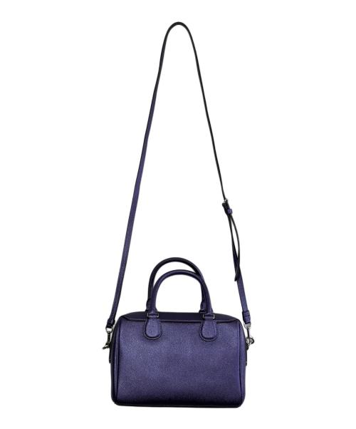 COACH（コーチ）COACH (コーチ) ハンドバッグ パープルの古着・服飾アイテム