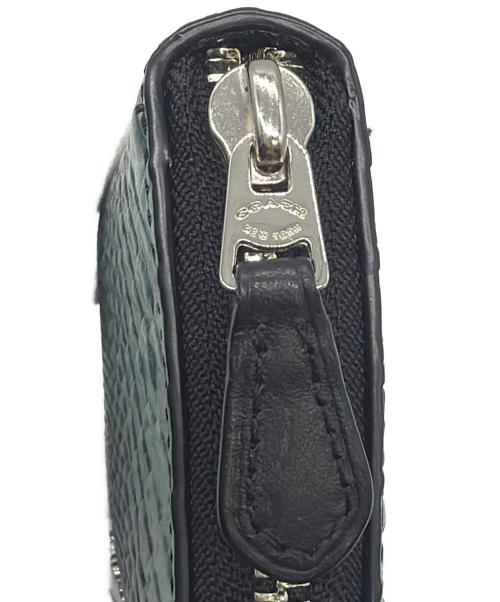 COACH（コーチ）COACH (コーチ) 長財布 グリーンの古着・服飾アイテム