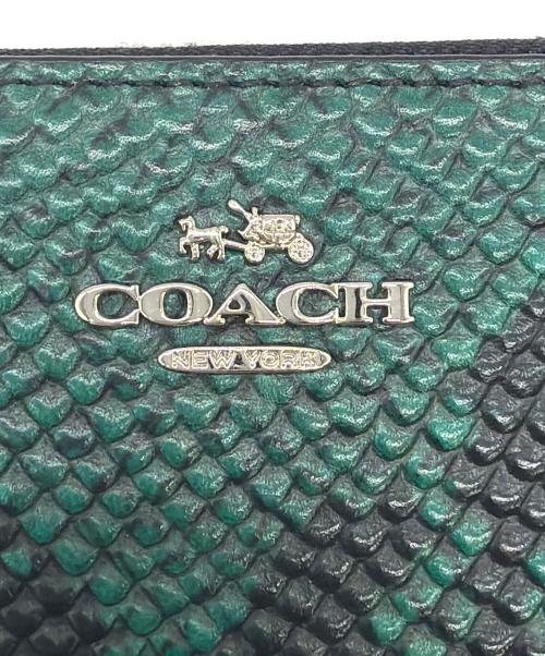 COACH（コーチ）COACH (コーチ) 長財布 グリーンの古着・服飾アイテム