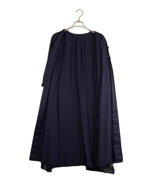 BLUE LABEL CRESTBRIDGE（ブルーレーベルクレストブリッジ）BLUE LABEL CRESTBRIDGE (ブルーレーベルクレストブリッジ) 半袖ワンピース ネイビー サイズ:SIZE 36（M）の古着・服飾アイテム