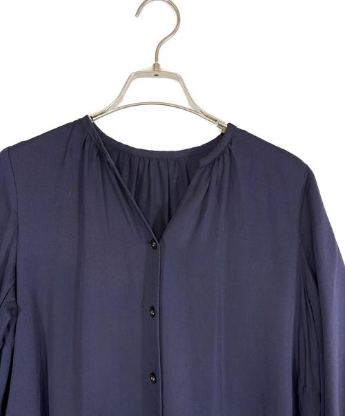 BLUE LABEL CRESTBRIDGE（ブルーレーベルクレストブリッジ）BLUE LABEL CRESTBRIDGE (ブルーレーベルクレストブリッジ) 半袖ワンピース ネイビー サイズ:SIZE 36（M）の古着・服飾アイテム