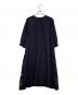 BLUE LABEL CRESTBRIDGE (ブルーレーベルクレストブリッジ) 半袖ワンピース ネイビー サイズ:SIZE 36（M）：6000円