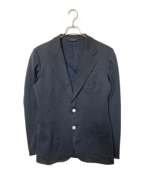 DOLCE & GABBANA（ドルチェ＆ガッバーナ）DOLCE & GABBANA (ドルチェ＆ガッバーナ) テーラードジャケット ネイビー サイズ: IT 44の古着・服飾アイテム