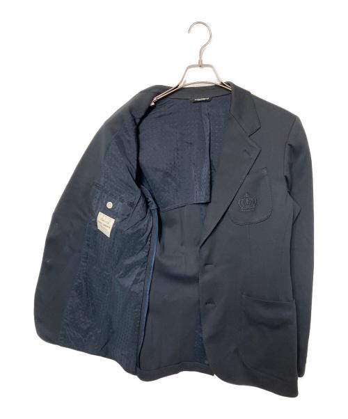 DOLCE & GABBANA（ドルチェ＆ガッバーナ）DOLCE & GABBANA (ドルチェ＆ガッバーナ) テーラードジャケット ネイビー サイズ: IT 44の古着・服飾アイテム