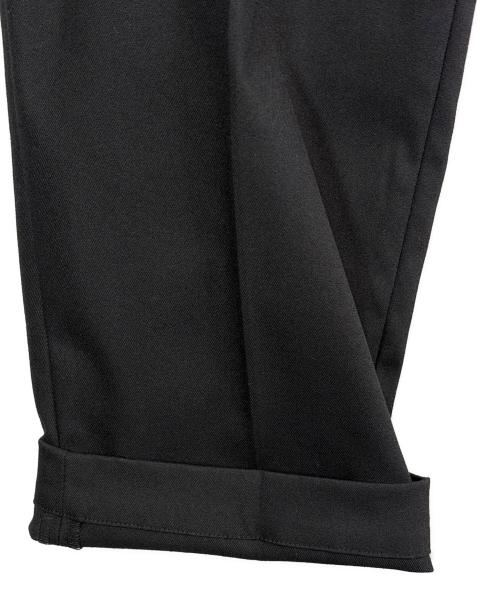 CRESTBRIDGE（クレストブリッジ）CRESTBRIDGE (クレストブリッジ) テーパードパンツ ブラック サイズ:SIZE2（M)の古着・服飾アイテム