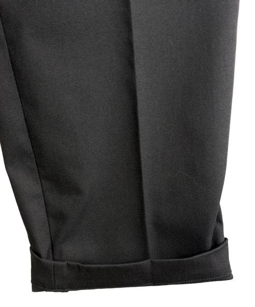 CRESTBRIDGE（クレストブリッジ）CRESTBRIDGE (クレストブリッジ) テーパードパンツ ブラック サイズ:SIZE2（M)の古着・服飾アイテム