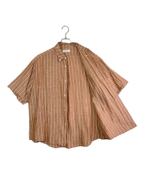 RADIALL（ラディアル）RADIALL (ラディアル) 半袖シャツ ブラウン サイズ:XLの古着・服飾アイテム