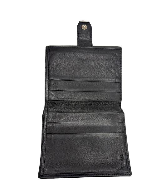 LOEWE（ロエベ）LOEWE (ロエベ) 2つ折り財布 ブラックの古着・服飾アイテム