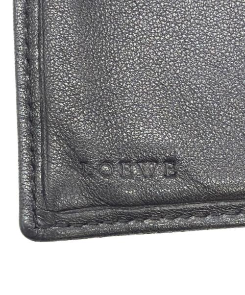 LOEWE（ロエベ）LOEWE (ロエベ) 2つ折り財布 ブラックの古着・服飾アイテム