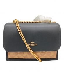 COACH（コーチ）の古着「ショルダーバッグ」｜ブラック×ブラウン