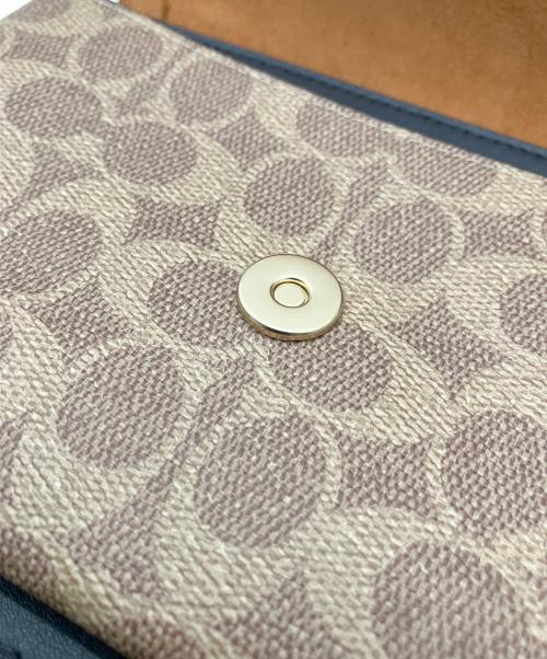 COACH（コーチ）COACH (コーチ) ショルダーバッグ ブラック×ブラウン 未使用品の古着・服飾アイテム