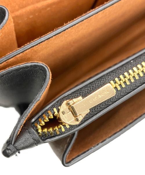 COACH（コーチ）COACH (コーチ) ショルダーバッグ ブラック×ブラウン 未使用品の古着・服飾アイテム