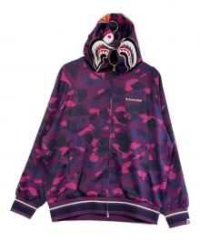 A BATHING APE（アベイシングエイプ）の古着「パーカー」｜パープル