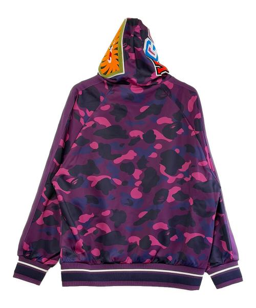 A BATHING APE（アベイシングエイプ）A BATHING APE (アベイシングエイプ) パーカー パープル サイズ:SIZE M 未使用品の古着・服飾アイテム