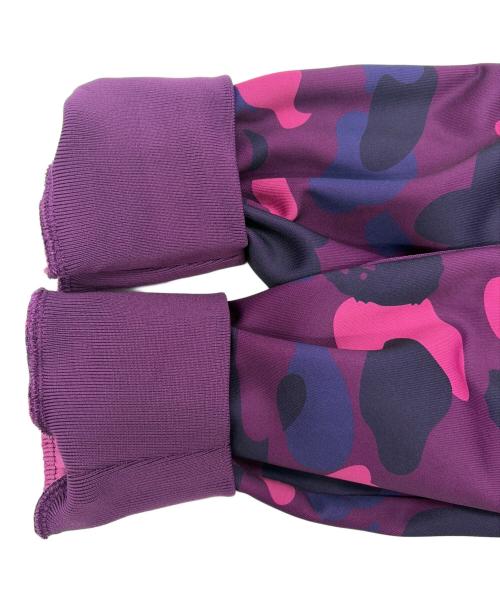A BATHING APE（アベイシングエイプ）A BATHING APE (アベイシングエイプ) パーカー パープル サイズ:SIZE M 未使用品の古着・服飾アイテム