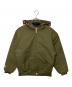 A BATHING APE（アベイシングエイプ）の古着「SHARK WORK HOODIE JACKET/シャークワークフーデットジャケット」｜オリーブ