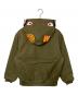 A BATHING APE (アベイシングエイプ) SHARK WORK HOODIE JACKET/シャークワークフーデットジャケット オリーブ サイズ:M 未使用品：40000円