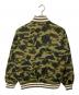 A BATHING APE (アベイシングエイプ) 1ST CAMO VARSITY JACKET/ファースト カモ バーシティ ジャケット オリーブ サイズ:L 未使用品：40000円
