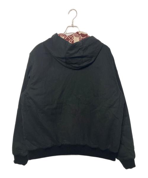 A BATHING APE（アベイシングエイプ）A BATHING APE (アベイシングエイプ) A RISING BAPE PATCHWORK HOODIE WORK JACKET/パッチワークフーディワークジャケット ブラック サイズ:2XL 未使用品の古着・服飾アイテム