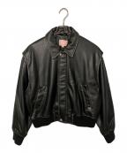 BAPY BY A BATHING APEベイピー バイ ア ベイシング エイプ）の古着「BAPY PU JACKET」｜ブラック